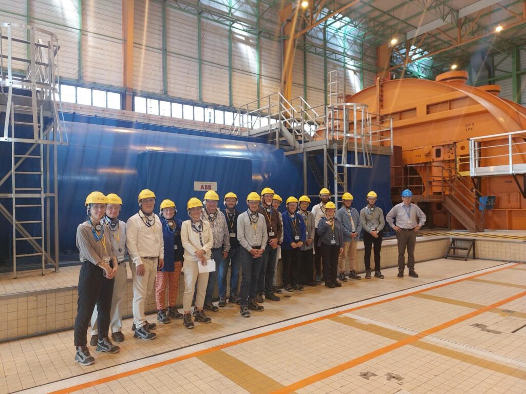 Visite du S2NM de la centrale nucléaire de St Laurent les Eaux