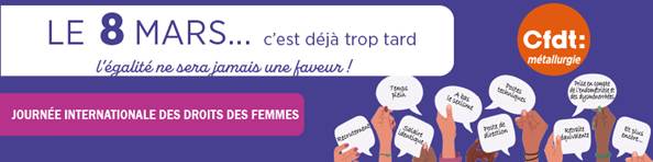 Journée internationale des droits des femmes du 8 mars