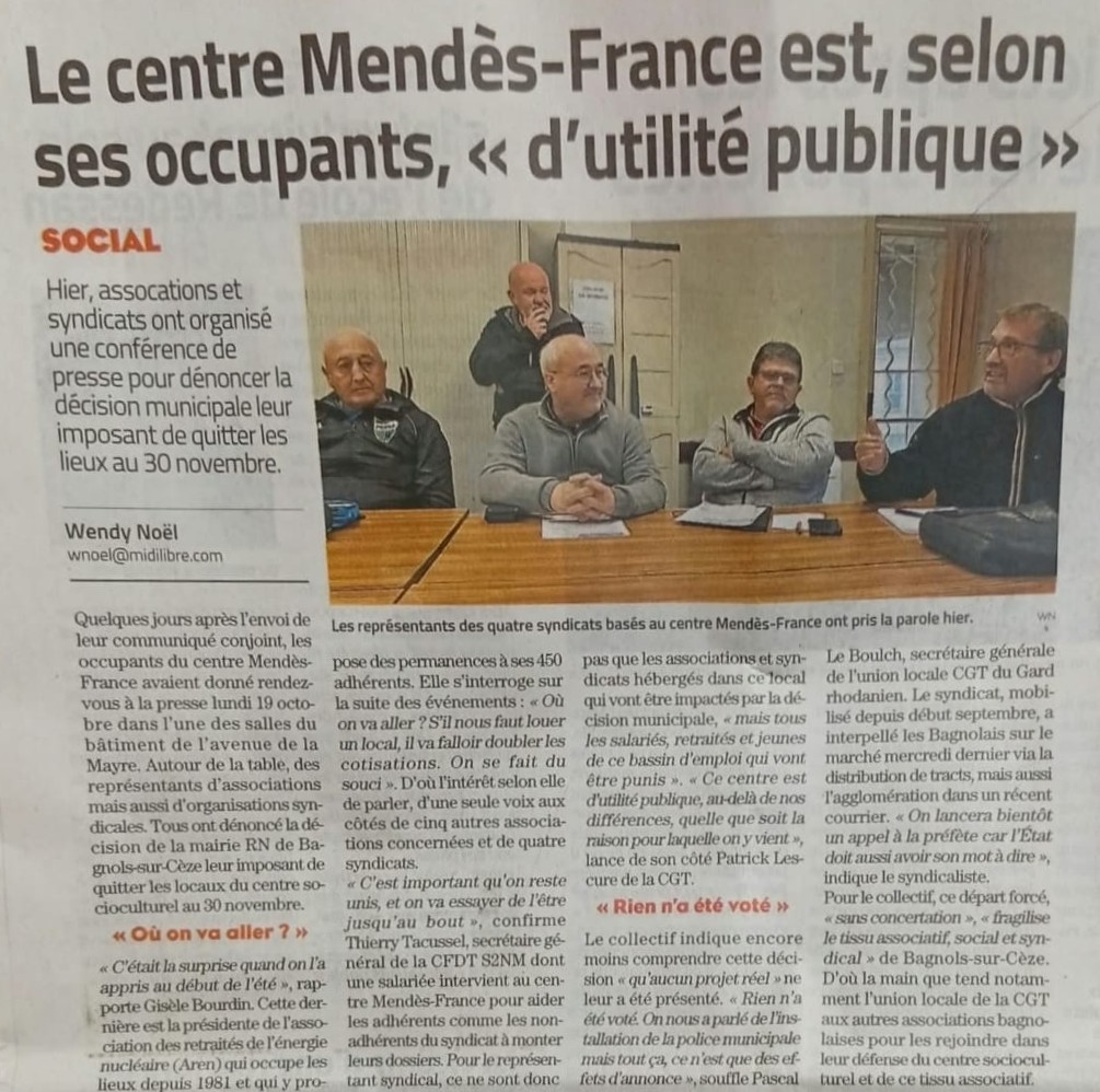 Conférence de presse